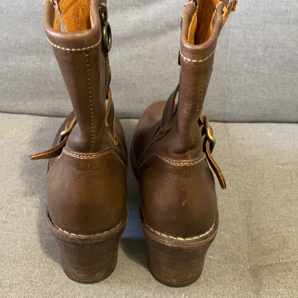 Fiorentini + Baker ankle boots brown 39 buckle - Picture 2 of 5